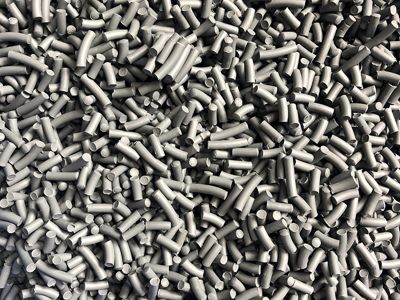 Rubber pellets