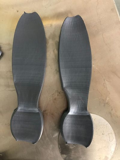 Rubber sole blanks