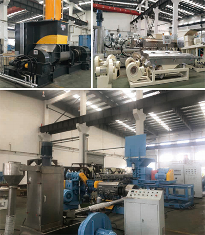Rubber and Plastic Pelletizer/Granulator